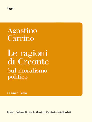 cover image of Le ragioni di Creonte